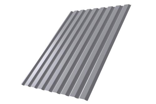 Профнастил С20А 0,45 Drap RAL 7004 сигнальный серый