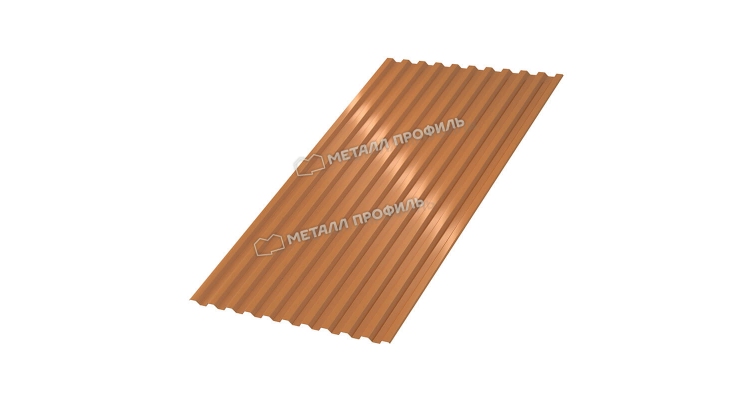 Профнастил С-21x1000-B (AGNETA_Д-03-Copper-0,5)