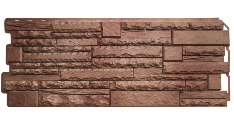 Панель Скалистый камень Пиренеи АП 1,10*0,43*23 мм (уп-ка 10 шт.)