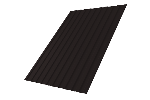 Профнастил С8A 0,5 Drap RAL 9005 черный