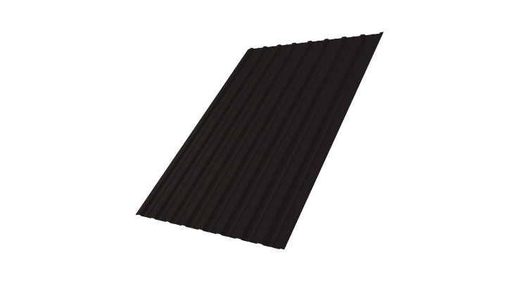 Профнастил С10A 0,5 Satin Matt TX RAL 9005 черный