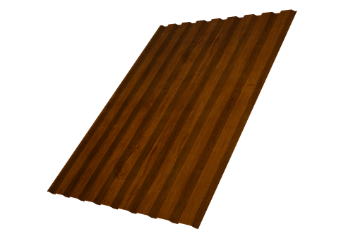 Профнастил С20A 0,45 Print-Double Premium Golden Wood Intense F