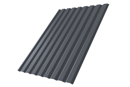 Профнастил С20A 0.45 Drap TR RAL 7024 мокрый асфальт