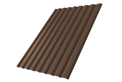 Профнастил С20A 0.5 PurPro RAL 8017 шоколад