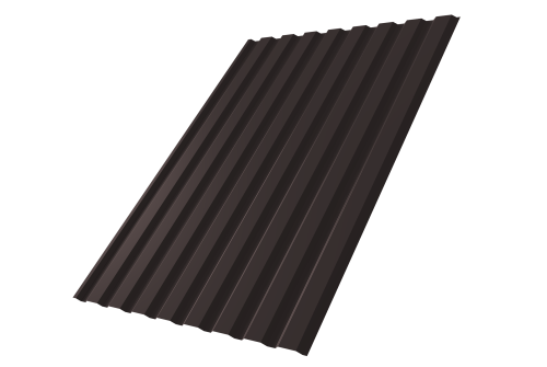 Профнастил С20A 0.5 Drap RAL 9005 черный