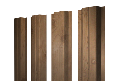 Штакетник П-образный A с прямым резом 0,45 Print Premium Pine Wood Fresh