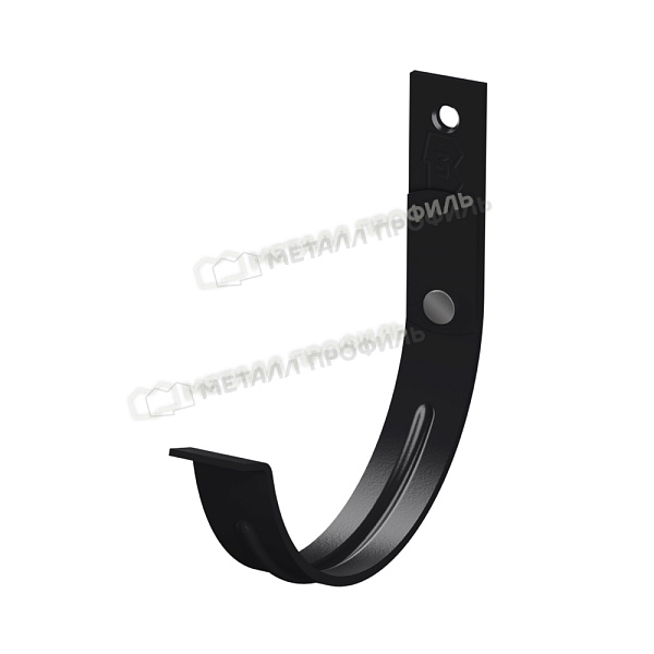 Держатель желоба карнизный Металл Профиль PURMAN BLACK EDITION D125х132 RAL 9005