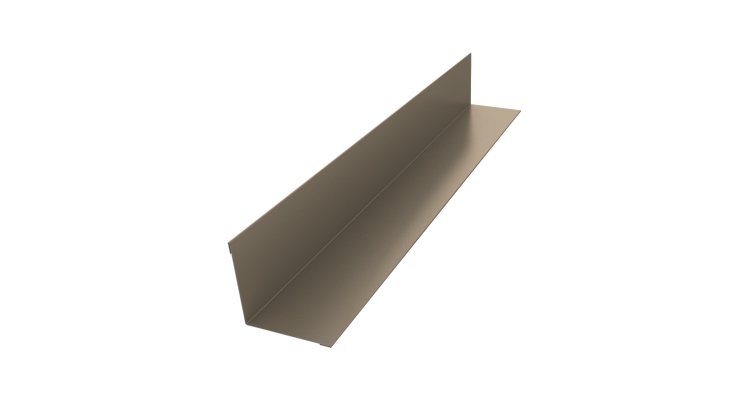 Угол внутренний 50х50 0,45 Drap TX RAL 1015 светлая слоновая кость (3м)