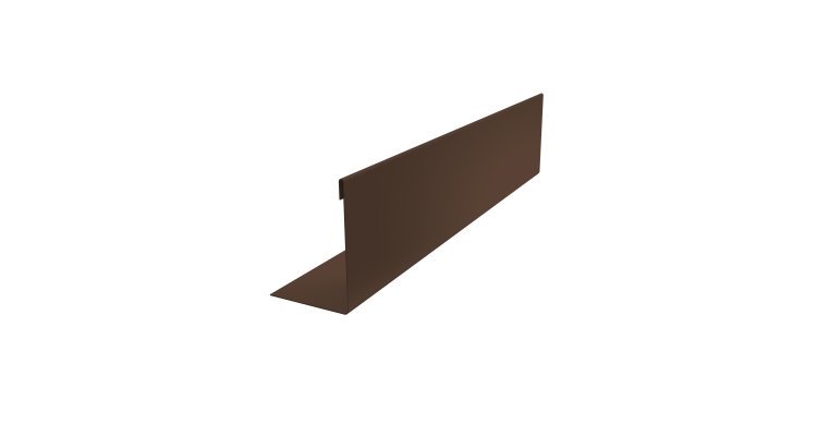 Нащельник 150 Texas 25х35 0,5 Atlas X RAL 8017 шоколад (L2,0)