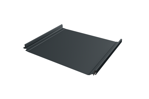 Кликфальц Pro Grand Line 0,45 Drap TX с пленкой на замках RAL 7016 антрацитово-серый