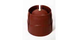 Колпак Krovent Hupcap 110 new красно-коричневый