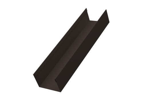 Стойка жалюзи Milan,Tokyo 0,45 Drap-double TX RR 32 темно-коричневый (2,5м)