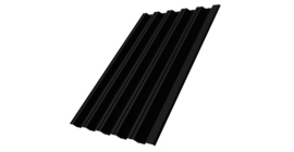 Профнастил HC35R 0.45 Drap RAL 9005 черный